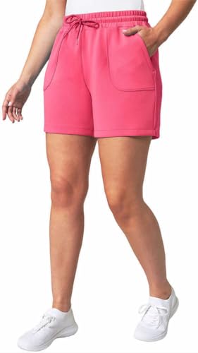 Mondetta Womens Midweight Ribbed Scuba Short