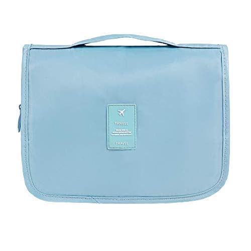 Hanging Toiletry Travel Bag - Portable Large Cosmetic Bag Makeup Organizer Bag for Women Men Girls Waterproof