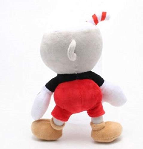Boneco Game Pelucia Cuphead Mugman Incriveis 25cm!