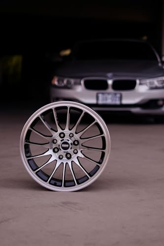 Image of Gmax 15 inch 8.25J Diamond Cut Concave Alloy Wheel with PCD-4X100 /108 for Swift,i20,Tiago,Tigor,Punch,Ignis,Baleno etc (Set of 4)