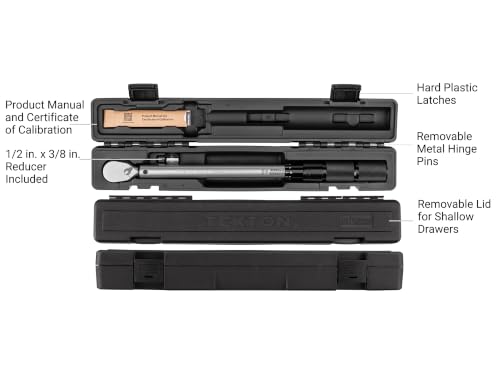Image of TEKTON 1 /2 Inch Drive Micrometer Torque Wrench | TRQ52402