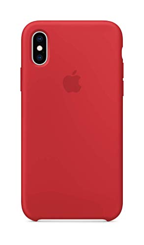 Image of Apple Silicone Case (for iPhone Xs) - (Product) RED