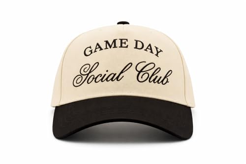 Image of Vintage Embroidered Lettering Dad Hat Original Classic Low Profile Baseball Cap Golf Adjustable Unconstructed Plain Snapback