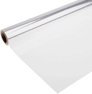 FloristryWarehouse Clear Cello Cellophane Flower Wrap 80cm x 100m