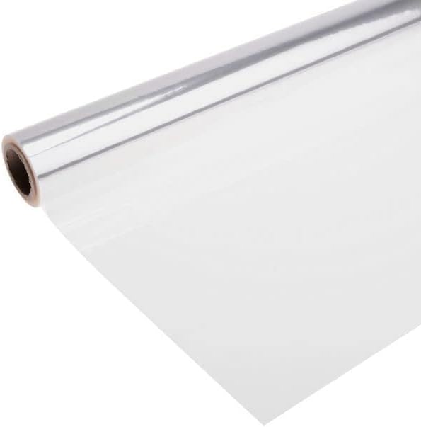FloristryWarehouse Clear Cello Cellophane Flower Wrap 80cm x 100m