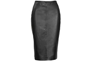Real Leather Pencil Skirt: The Epitome of Feminine Sophistication