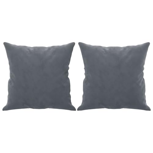 Sofá de 2 plazas de terciopelo gris oscuro de 152 cm con patas de metal 6
