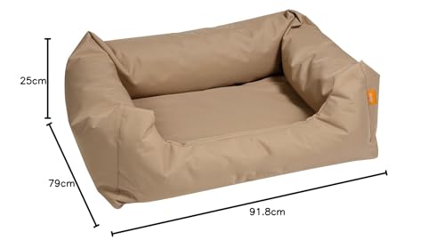 Karlie Hundebett Dream Sand L: 100 cm B: 80 cm H: 25 cm beige