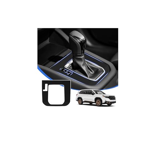 Select Lever Grip- Design Change - 2018-2019 Subaru Crosstrek & 2019 Forester 6 Karltys Center Console Cover for Subaru Forester 2025, Silicone Anti-Scratch Gear Shift Cover Panel, Trim Decorative Protector Accessories Interior (Not for Base/Wilderness)