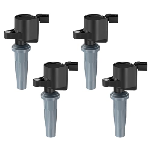 Image of BDFHYK Ignition Coil Pack UF621 Compatible with Ford Fusion Escape Transit Connect C-Max 2013-2020 Lincoln MKZ Mercury Mariner Milan Mazda Tribute 2.0L 2.5L L4 Ford Oem Coil Pack Set of 4