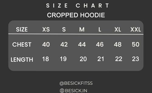 Image of Besick Premium Cotton Cropped Zip Up Relaxed Fit Hooded Jacket for Women
