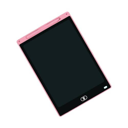 Giuneuow Tableta de Dibujo LCD de 8,2 Pulgadas, Tablero de Escritura, Tablero de Grafiti en Color, Tablero de Dibujo para Niños, Tableta de Dibujo de Cumpleaños, Rosa