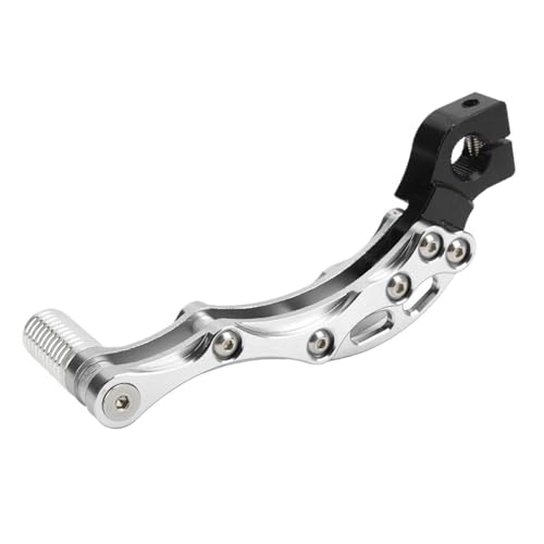Démarreur de coup de pied universel et pédale de démarrage de moto en alu silver