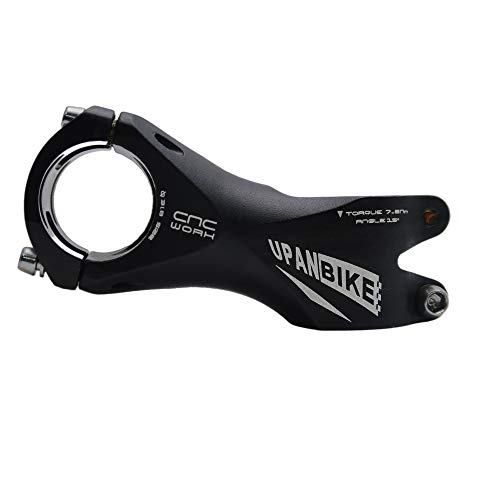 UPANBIKE 31.8mm Bike Stem Length 80mm 15 Degree Bicycle Handlebar Stem for Mountain Bike Road Bike MTB BMX