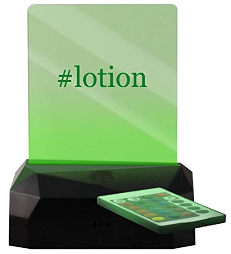 #Lotion - Hashtag LED Rechargeable USB Edge Lit Sign