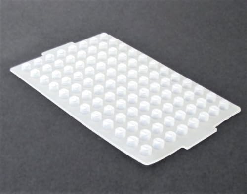 Microplate Sealing Film, Silicone Sealing Mat for 96 Well PCR Elisa Plate, Pack of 10