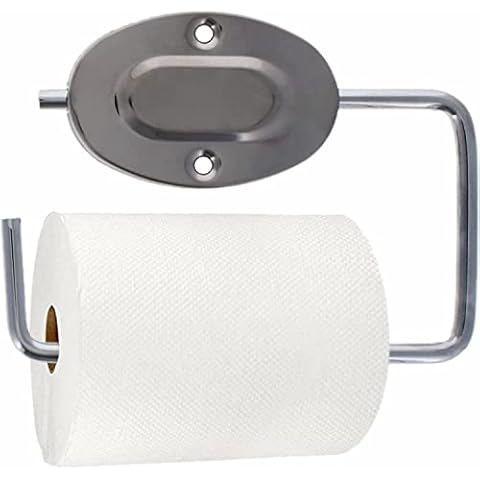 Traditional Chrome Toilet Paper Roll Holder Cover