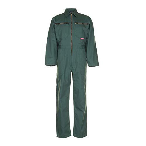 Planam 0129054 BW 290 Rallyekombi, Mittelgrün, Größe 54