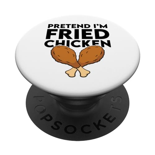 Pretend I'm Mac N Cheese Mignon drôle éléphant blanc PopSockets PopGrip Interchangeable