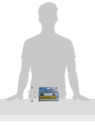 Idena 4259526 - Model Berlijnse tram, met terugtrekmotor, ca. 13,5 x 19 x 5 cm, als speelgoed, typisch souvenir of populair verzamelstuk - Image 6