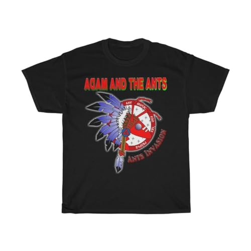 Photo de Adam and The Ants Ants Invasion Short Sleeve Tee BlackLarge
