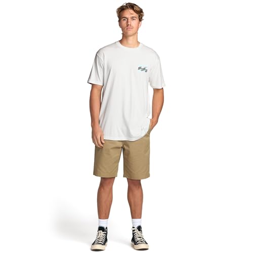 Billabong Men's Crayon Wave Premium Tee Soft Cotton Short Sleeve T-Shirt (S-XXL)3