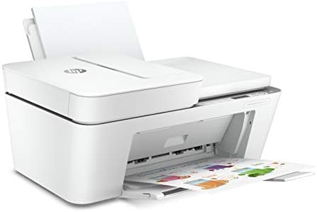 HP DeskJet Plus 4120 All-in-One Printer with Wireless Printing, Instant Ink with 3 Months Trial, White