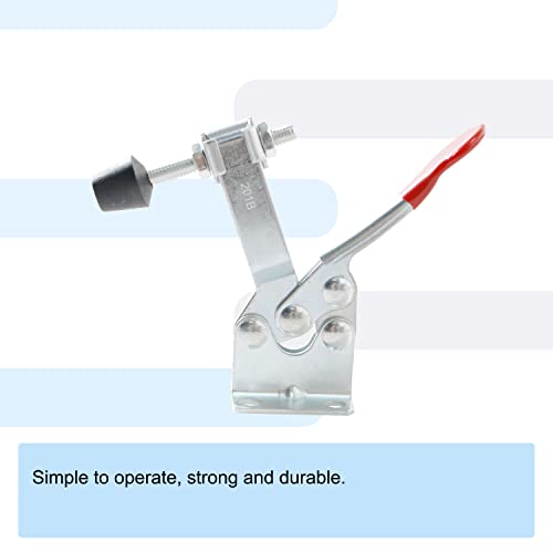 Image of 4PCS Carbon Steel Type 201B, 100KG 220 lbs Quick Clamping Tool, Hand Toggle Locking Clamp