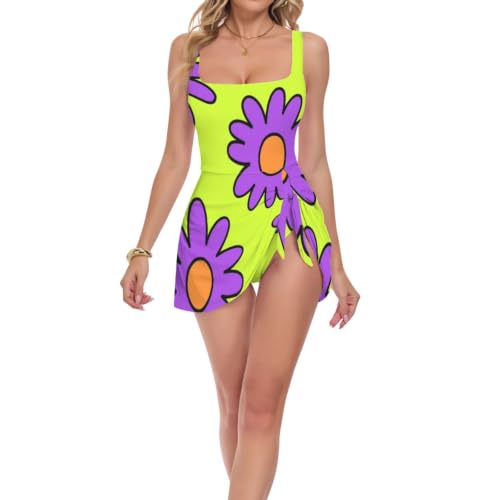 Maillot de bain gainant femme pour affiner la silhouette avec style fleuri