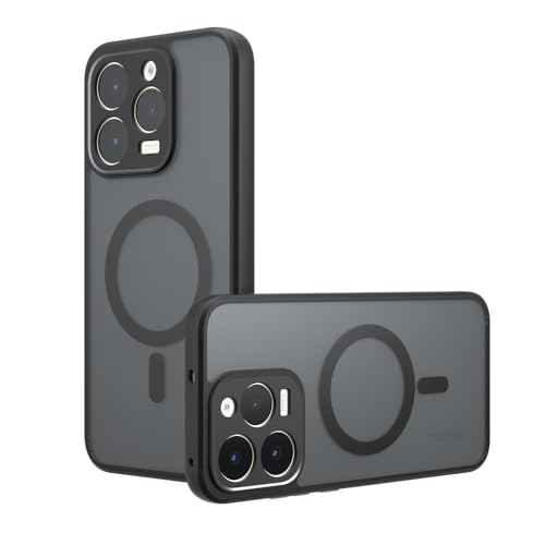 Image of Mobile Back Cover for Realme Narzo 90 / Realme 15T 5G / Poco M8, Cover Matte PC Back + TPU Bumper Shockproof Magnetic Support Phone Cover (Realme 15T)