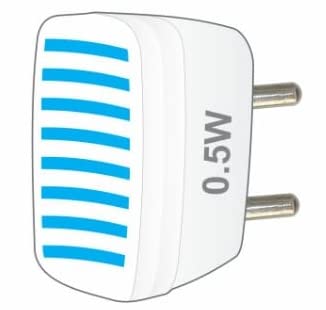 Empire Electrotech 0.5W Cloud 2Pin Color Led Night Light Pack of 1 (Blue)