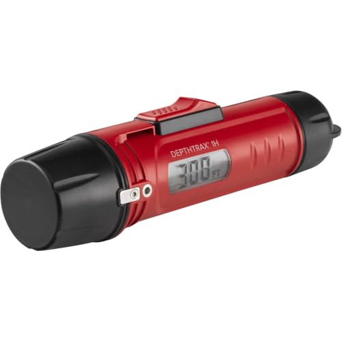 HawkEye DT1H Handheld Depth Finder with Temperature, 300 Feet