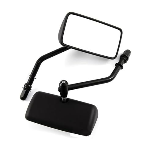 Retrovisor para motocicleta Davidson Road King de hierro cromado negro