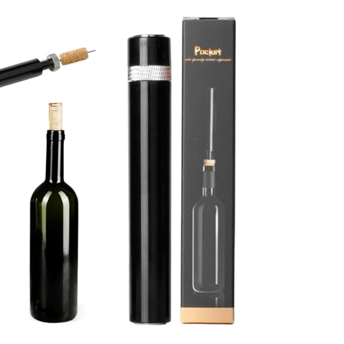 Sacacorchos – Tipo de aguja Dispositivo de cocina – Abrebotellas de vino a presión de aire – Para casa, bar, exterior, pícnic, hotel, cena, fiesta, vacaciones, reunión, catering evento