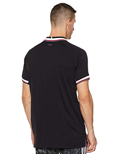 Image of adidas Men's Striped Regular Fit Polo Shirt