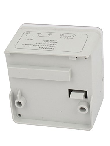 Temporizador programable THC711A relé de tiempo digital LCD AC 250V 8A para carril 2