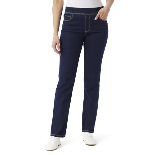 Gloria Vanderbilt Womens Amanda Pull On High Rise Jean Standard