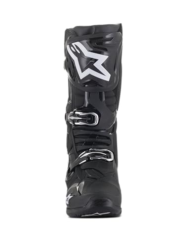 Image of Alpinestars Tech 10 Boots, High-Performance Motocross Boots, CE-Certified, 11, Black