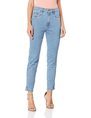 Calça jeans Lança Perfume Vesta skinny Feminino, Denim Médio, 44