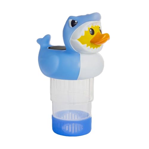 Flotador solar para cloro – Dispensador de cloro flotante de – Dispensador de ahorro energético para piscina exterior bañera hidromasaje