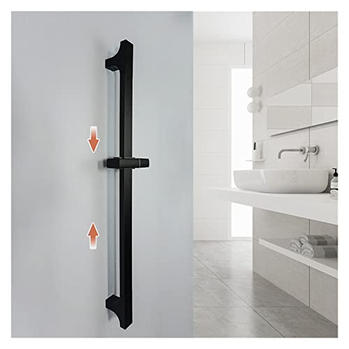 Pommeau de douche à main contre le faible débit avec kit complet noir