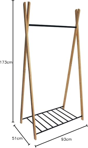 Portant à vêtements pour optimiser une petite chambre ou entrée - 4