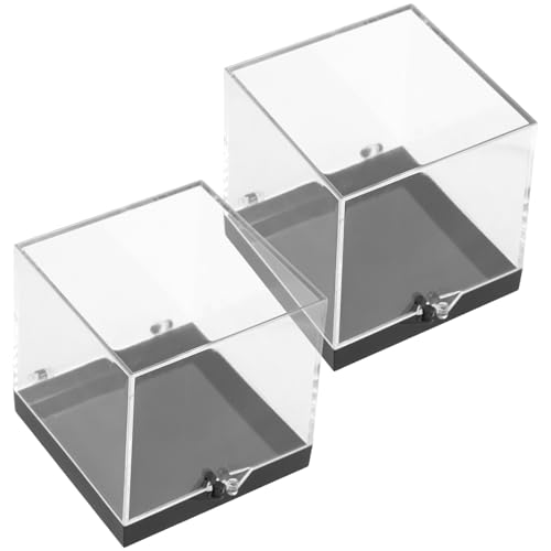 Beaupretty Cajas de Exhibición Transparentes...