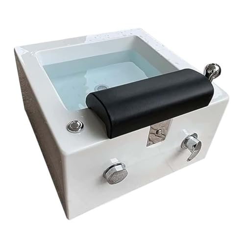 Pedicure Foot Spa, Bañera Portátil de Acrílico para Pies