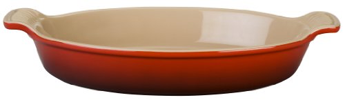 Heritage Oval Au Gratin Dish - Cerise