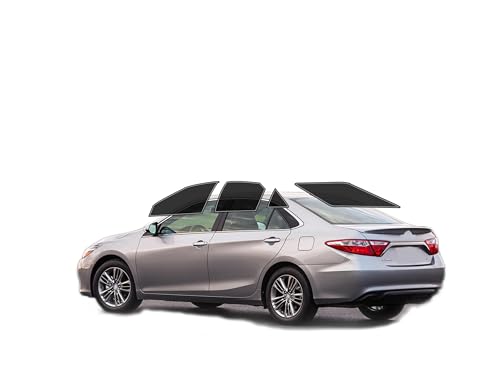 AUTOTEK Precut Windows Tint Film All Sides Cars Sun Blocking Protection Privacy Anti Shatter Glass 2 Ply Film Any Tint Shade kit for Toyota Camry 2012-2017
