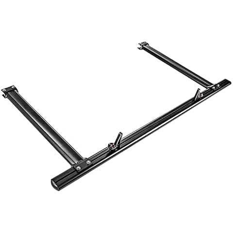 AA-Racks Model P-APX25-E Cantilever Extension for APX25 Pickup Truck Ladder Rack - Sandy Black Cover