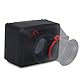 Hoodman Hoodloupe 5D Mark III Bildschirm Sucher Kunststoff Schwarz Langlebig 3,2 Zoll LCD-Sucher 3X Lupe Zubehör für Spiegellose DSLR-Kameras