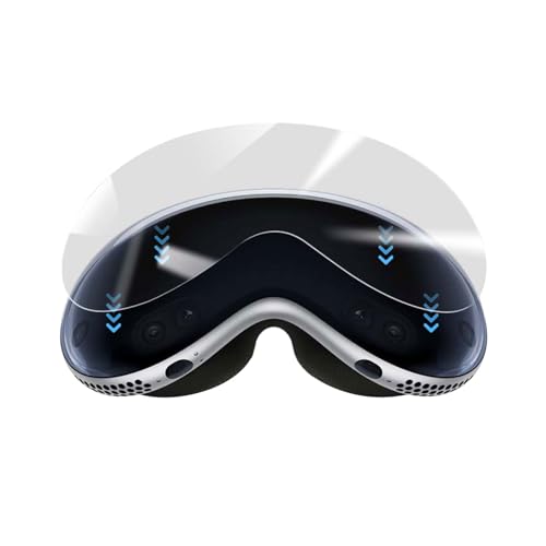  Lunettes de protection Clear Couverture Vision Pro Accessoire Écran Complète pour Lentilles