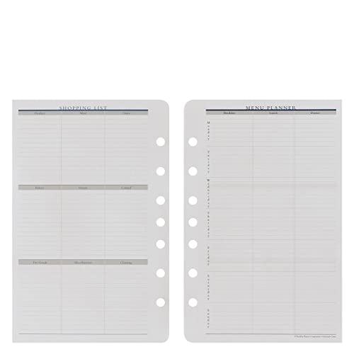 FranklinCovey - Menu Planner-Shopping List (Classic)